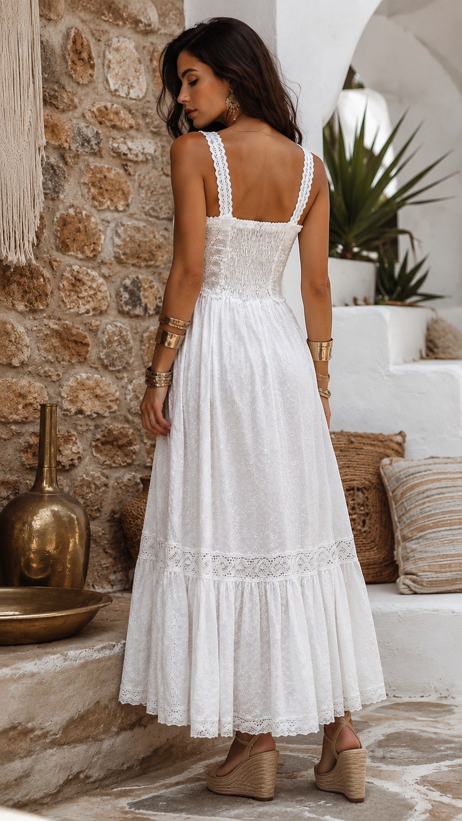Vestido Mery de Tony Bonet Adlib, vista posterior